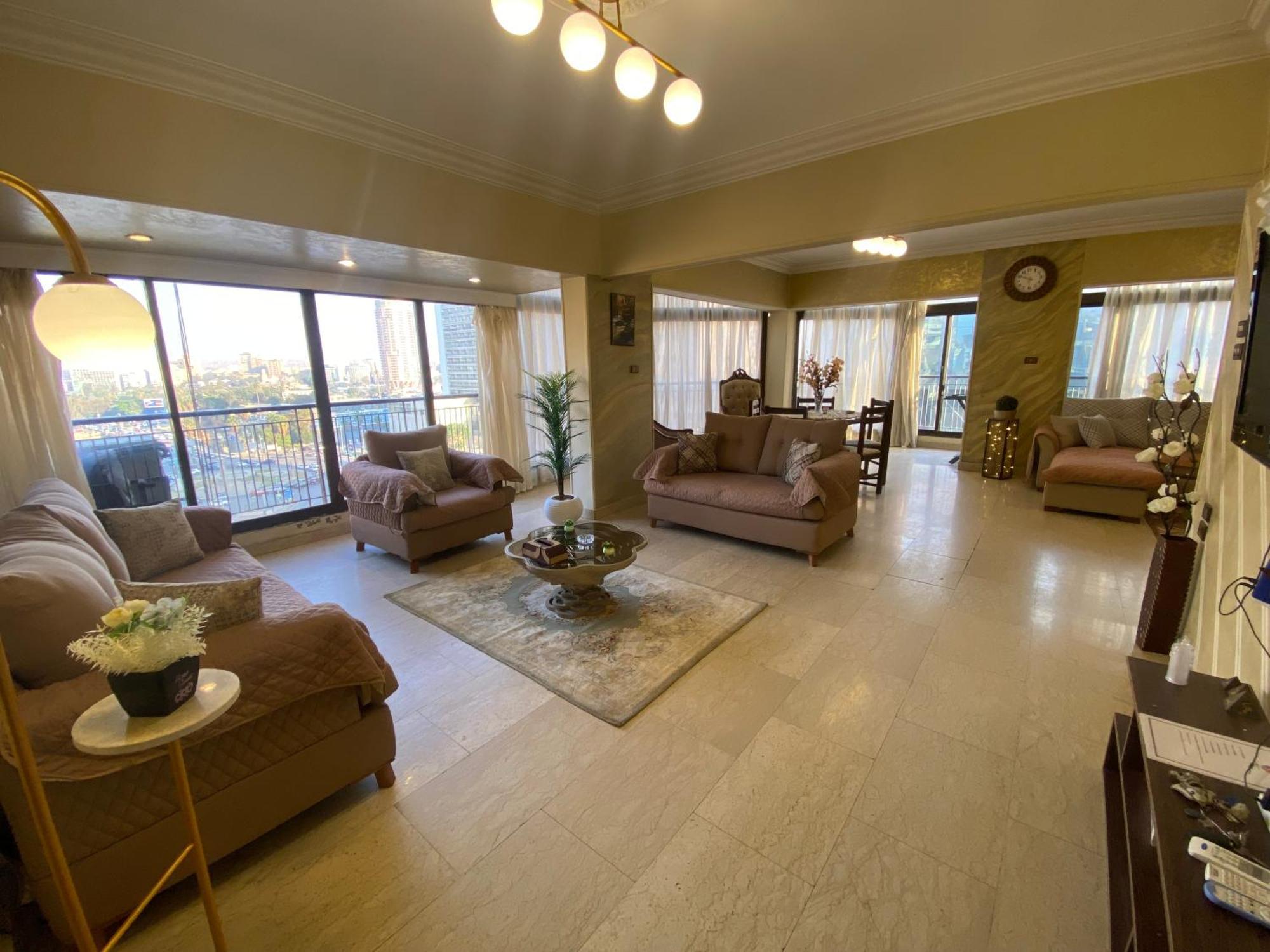 Nile View Dokki Apartment Cairo Exterior photo